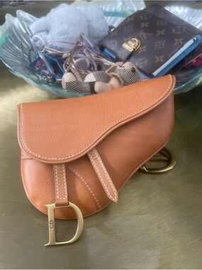 Dior Saddle Crossbody Bag in Saddle Brown
